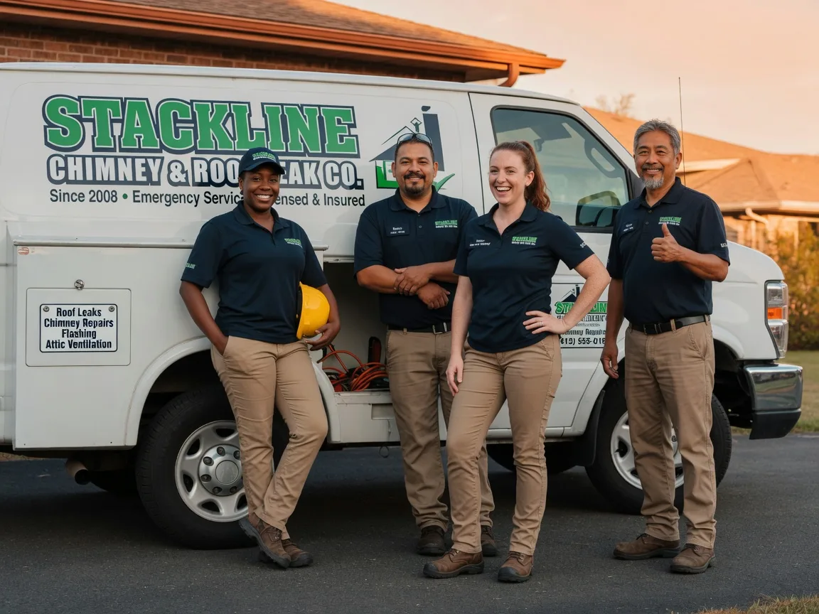 Chimney flashing repair company in Rosendale, WI